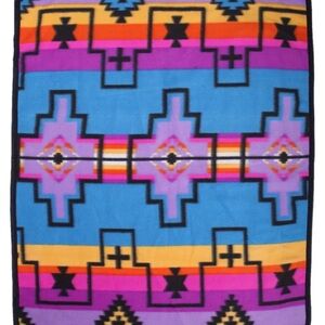 Southwestern Geometric Pattern Blanket